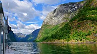 Entering Naeroyfjord